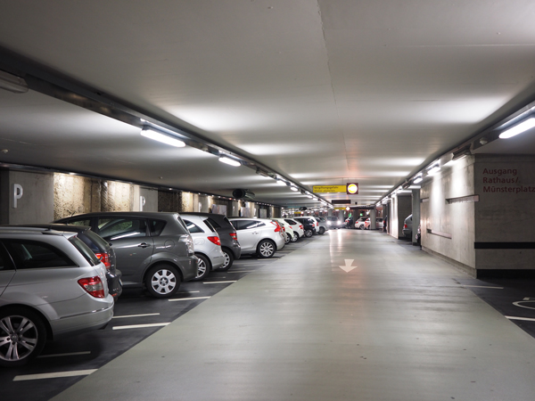 Underground Parking Lot and Floors