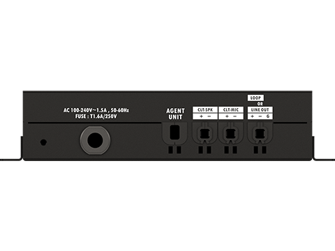 Compact Agent Desktop Console for Digital Counter Intercom