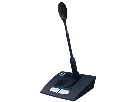 Compact Agent Desktop Console for Digital Counter Intercom