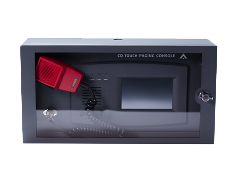 Wallmount Touch-screen Paging Console