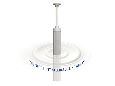 Line array omnidireccional