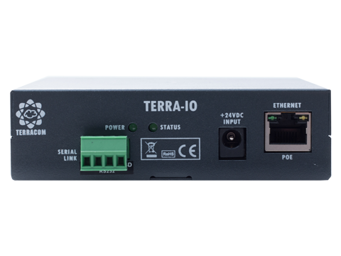 TERRA-IO - Kontakt-E/A-Terminal über IP - TERRACOM